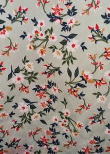 Floral Print Layered Top