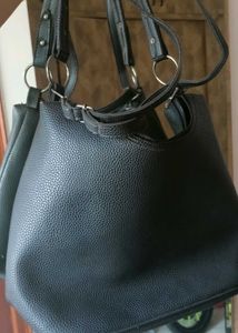Chic Black Tote Bag