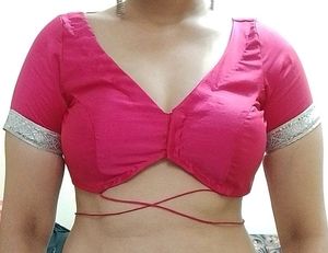 Sabyasachi Rani Pink Blouse 💗
