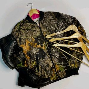 Camo Bomber Jacket