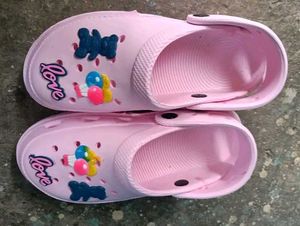 Cute Pink Cartoon Clogs