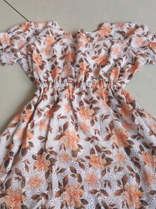 Floral Print Mini Dress