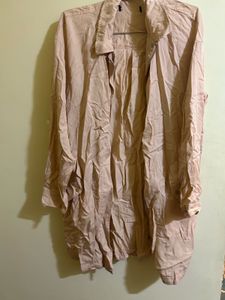 Forever 21 Trench Coat With Zipper