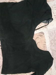 Black saree and stitch blouse with this newly sare