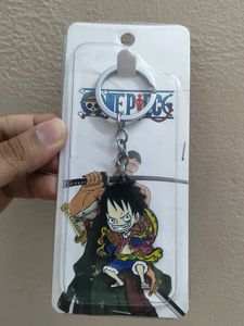 One Piece Luffy Anime Keychain
