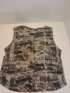 Graphic Print Tank Top