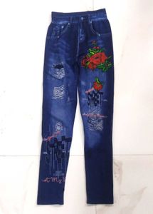 Blue Jeans Color Jeggings For Girls And Women