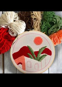 Punch Needle Embroidery Kit