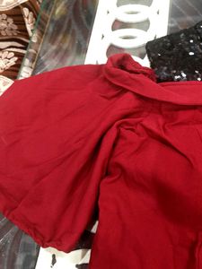 Mini Party Wear Dress With Sequin Work