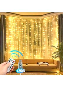 Beautiful Window Curtain Light Decor