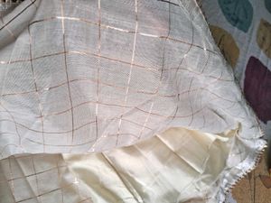 Women Checkered Chanderi Anarkali Kurta ❤️