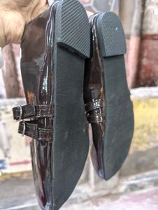 Cute Brown Slingback Heels