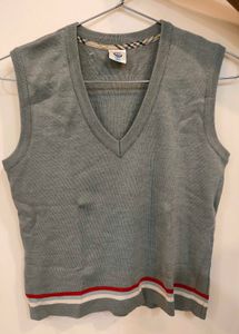 Gray Knitted Top