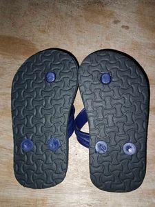 Blue Flip Flops