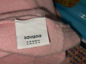 Pinterest Pink Off-Shoulder Knit Sweater Top🌸