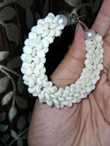 Floral Hoop Earrings
