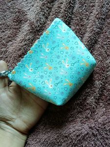 Cute Bunny Print Pouch