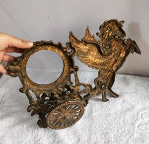 Vintage Pegasus Chariot Showpiece