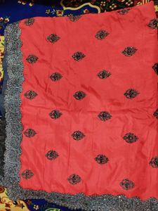 Party Wear Saree With Blouse