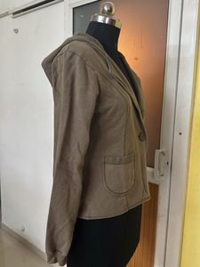 OLIVE Hooded Casual Jacket
