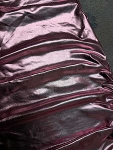 Metallic Pink Tie Tank Top