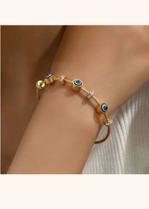 Evil Eye Gold Bracelet