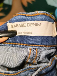 Denim Knee Cut Jeans