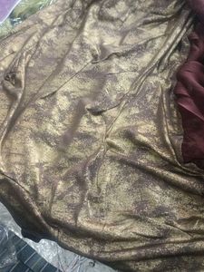 Elegant Maroon Saree