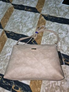 Beige Sling Bag