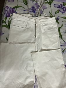 Ether White Denim Jeans