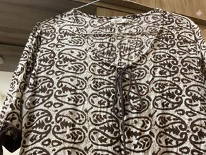 Paisley Print Top