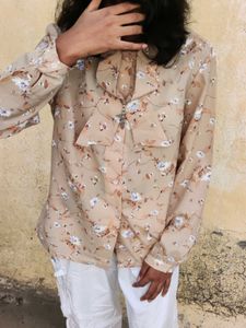 TRENDING Y2K Floral Print Top