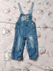 Cute Denim Dungree