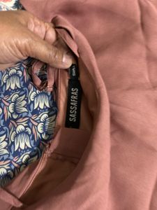 Elegant Mauve Layered Dress