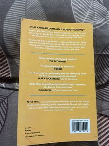 Zero to One - Peter Thiel