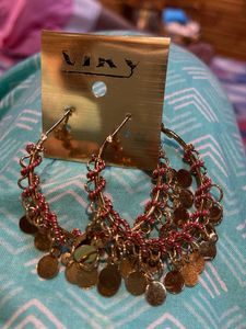 Hoop Dangle Earrings