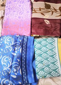 6 New Sarees (FIXED PRICE)