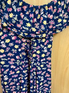 Nuon By Westside Floral Off Shoulder Dress