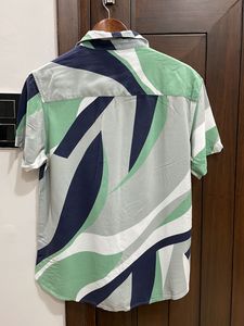 Abstract Print Shirt For Men