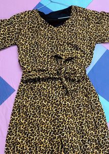 Leopard Print Jumpsuit