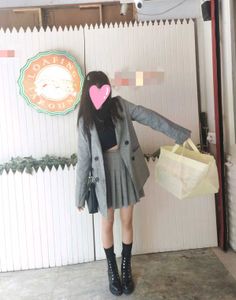 Cute Grey Miniskirt 🪽🏹