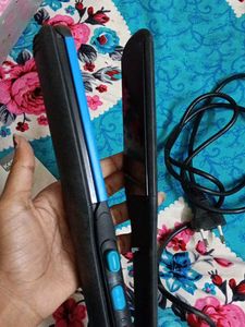 STRAIGHTENER AND CRIMPER 2IN1