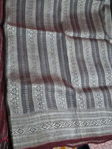 Elegant Striped Saree