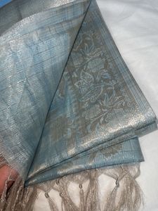 Festive Zari Blue Suit