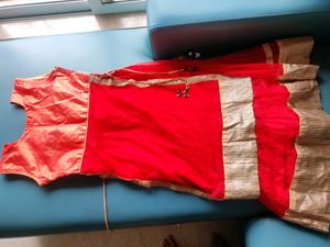 ❤Red Ethnic Gown