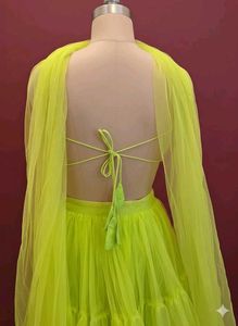 Bollywood Designer Green Net Lehenga Choli