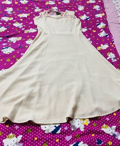 Elegant Cream Dress