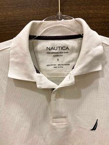Nautica White Polo Shirt
