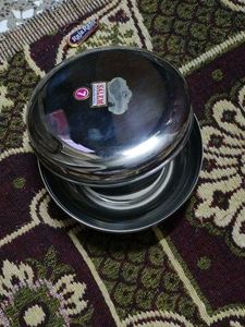 Raja Rani Steel Dinner Bowl