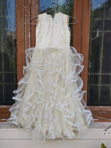 White Frill Frock 🌸